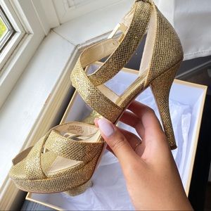 Michael Kors Evie Platform Heels